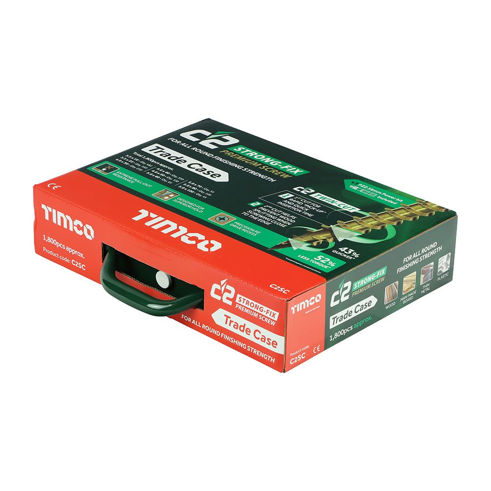 TIMCO C2 Strong-Fix Trade Case ZYP 1,798 pcs Gold Pack 1