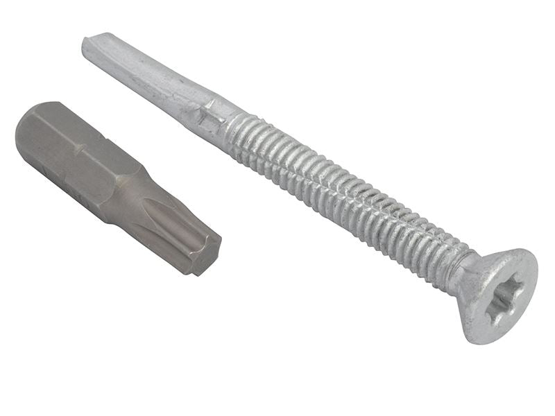 ForgeFix FORTFCH5560 TechFast Roofing Screw Timber - Steel Heavy Section 5.5 x 60mm Pack 100 |