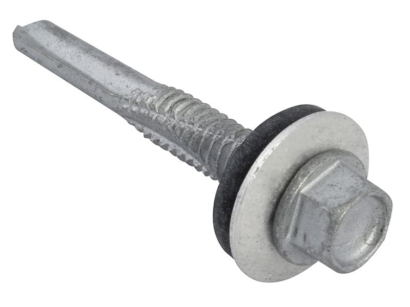 ForgeFix FORTFHH5538 TechFast Hex Head Roofing Screw Self-Drill Heavy Section 5.5 x 38mm Pack 100 |