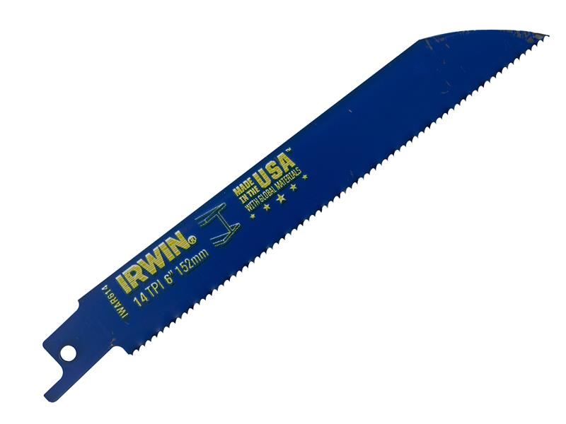 IRWIN� 10506424 Sabre Saw Blade 614R 150mm Metal Cutting Pack of 2