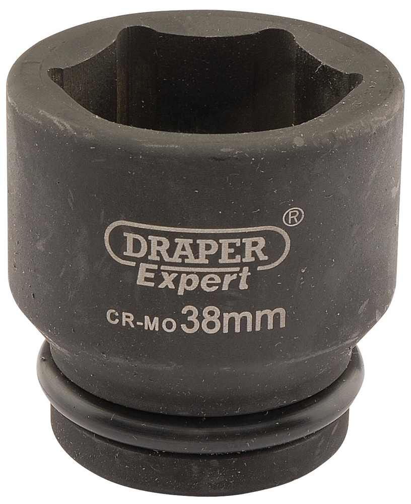 Draper 38MM IMPACT SOCKET 3/4DR 05018 HI-TORQ® Metric Impact Sockets, 3/4" Sq. Dr.