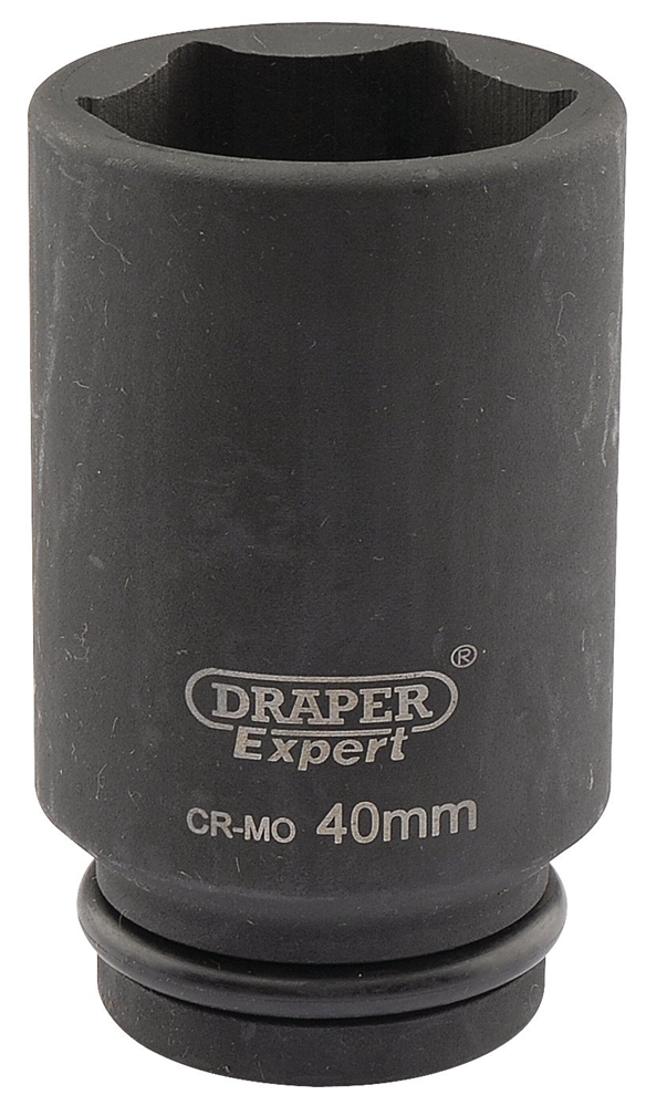 Draper 40MM IMP.DEEP SCKET 3/4DR 05071 HI-TORQ® Metric Deep Impact Sockets, 3/4" Sq. Dr.