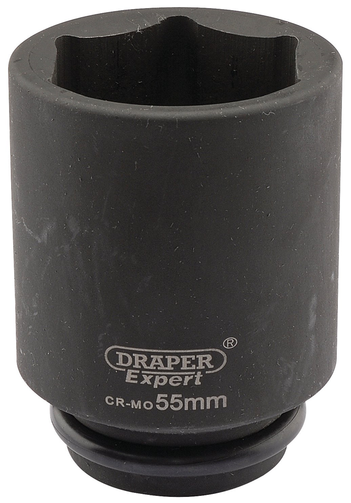 Draper 55MM IMP.DEEP SCKET 3/4DR 05085 HI-TORQ® Metric Deep Impact Sockets, 3/4" Sq. Dr.