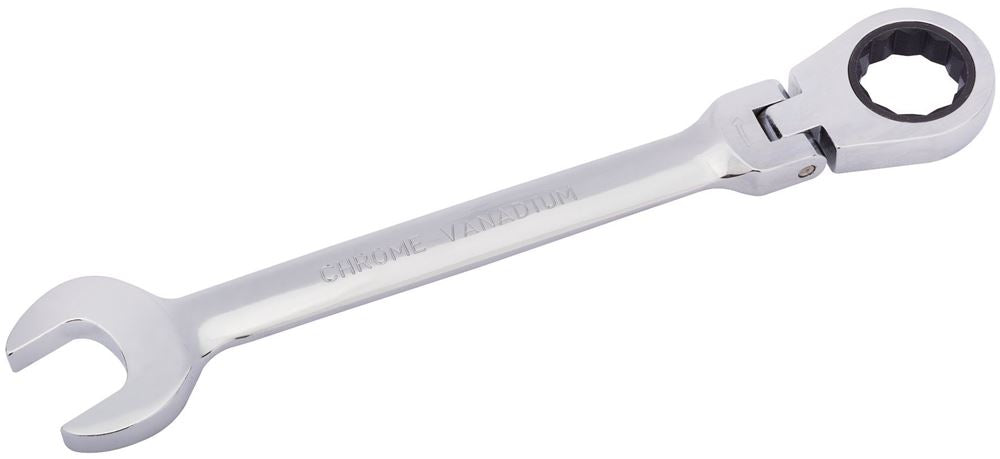 Draper 24MM FLEX HEAD RATCHET SPANNER 52025 Draper HI-TORQ® Metric Flexible Head Ratcheting Combination Spanners