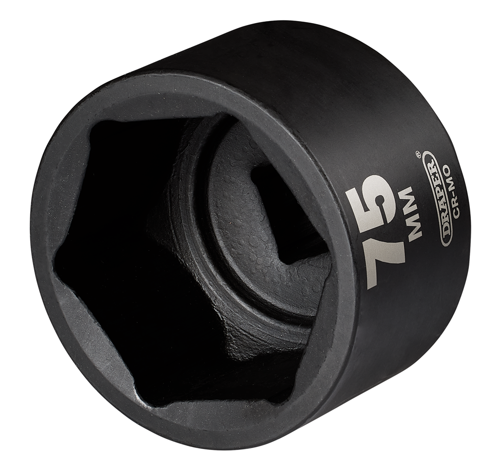 Draper 75MM IMPACT SOCKET 1DR 08504 HI-TORQ® Impact Sockets, 1" Sq. Dr.