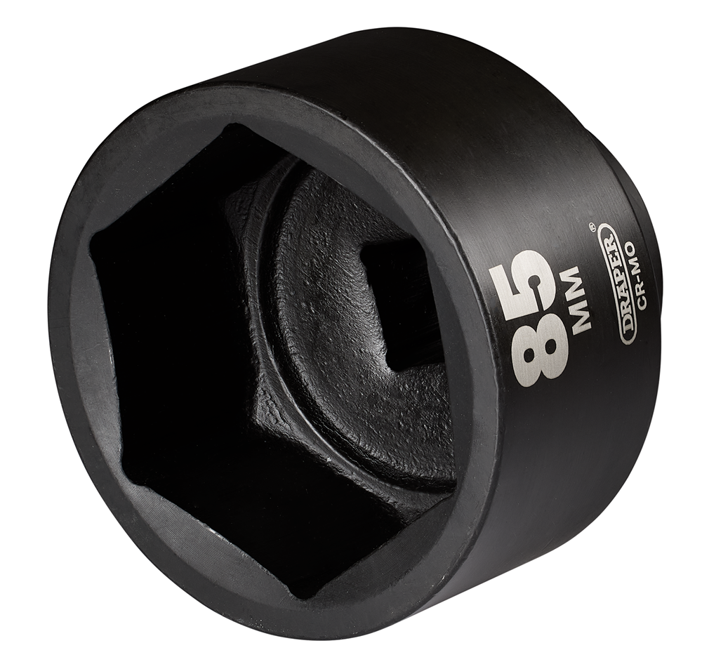 Draper 85MM IMPACT SOCKET 1DR 08506 HI-TORQ® Impact Sockets, 1" Sq. Dr.