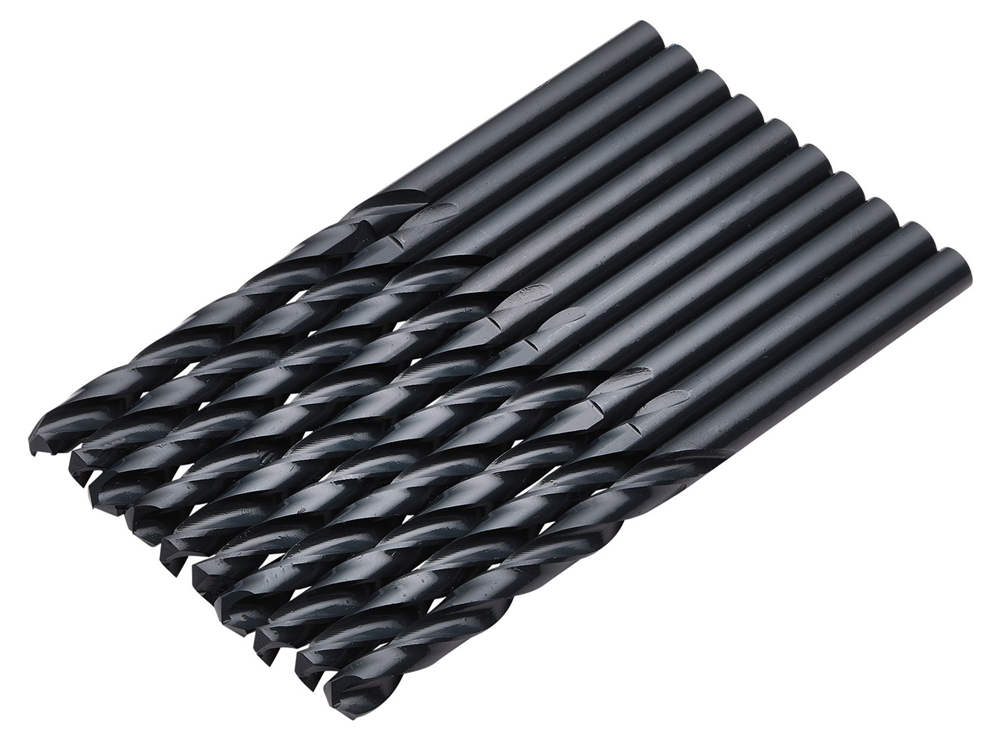 Draper HSS DRILL BIT 4.0MM 10PK 08823 Black HSS Drill Bits