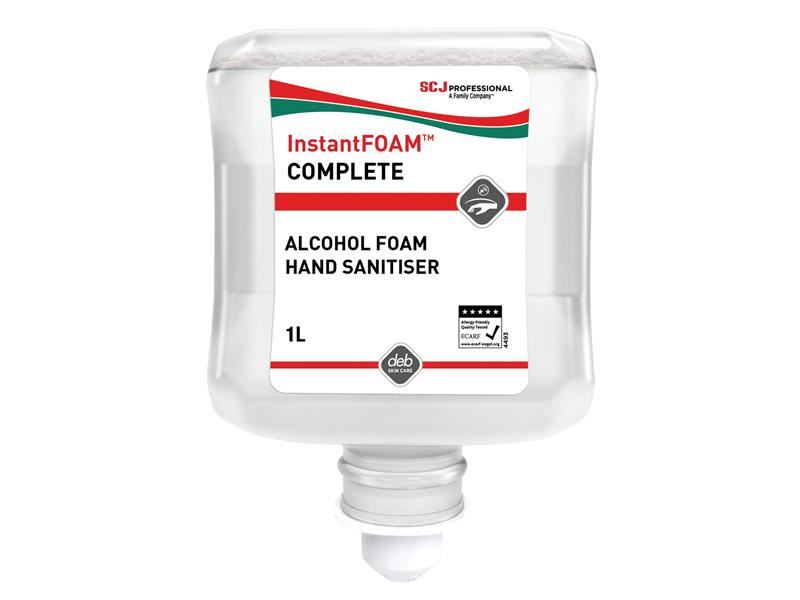 SCJ InstantFOAM Complete Hand Sanitiser Cartridge 1 litre