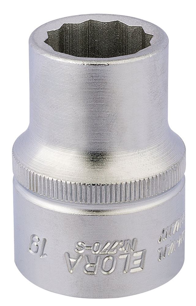 Draper 19MM BI-HEX SOCKET 3/4DRIVE 00682 3/4" Sq. Dr. Metric Bi-Hexagon Sockets