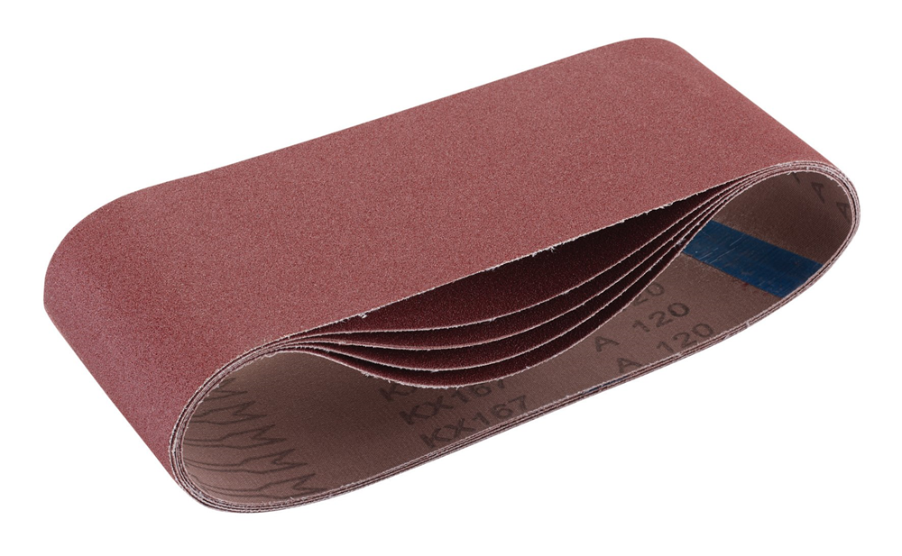 Draper 09256 Cloth Sanding Belt, 100 x 610mm (Pack of 5)