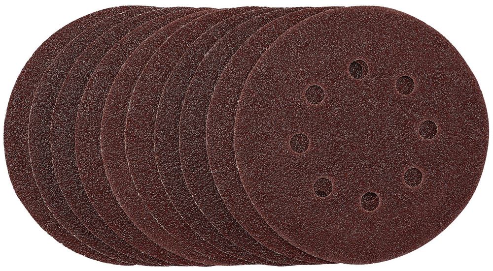 Draper 125MM SANDING DISC 40G 54392 54392 Sanding Discs, 125mm