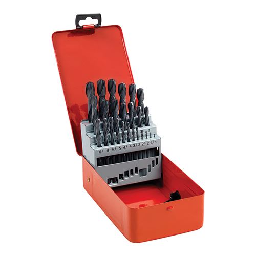 TIMCO HSS-R Jobber Bit Set 1-13mm 25pcs Pack 1