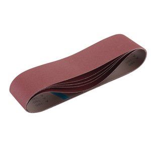 09272 Draper Cloth Sanding Belt, 100 x 915mm, 180 Grit (Pack of 5) SB100915 Sanding Belts Aluminium oxide Professional Trade DIY Workshop Garage Use