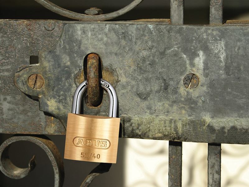 ABUS 02856 55/40mm Brass Padlock