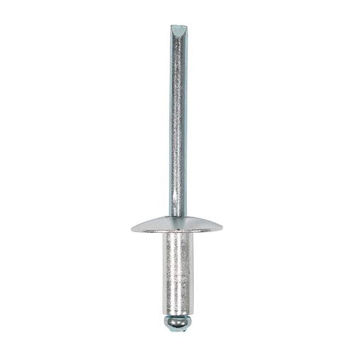 TIMCO Rivets Flange Head Aluminium 4.8 x 12 Pack 250