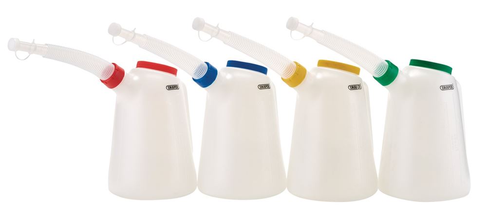 Draper 5L JUG SET - 4PC 09181 Jug Set, 5L (4 Piece)