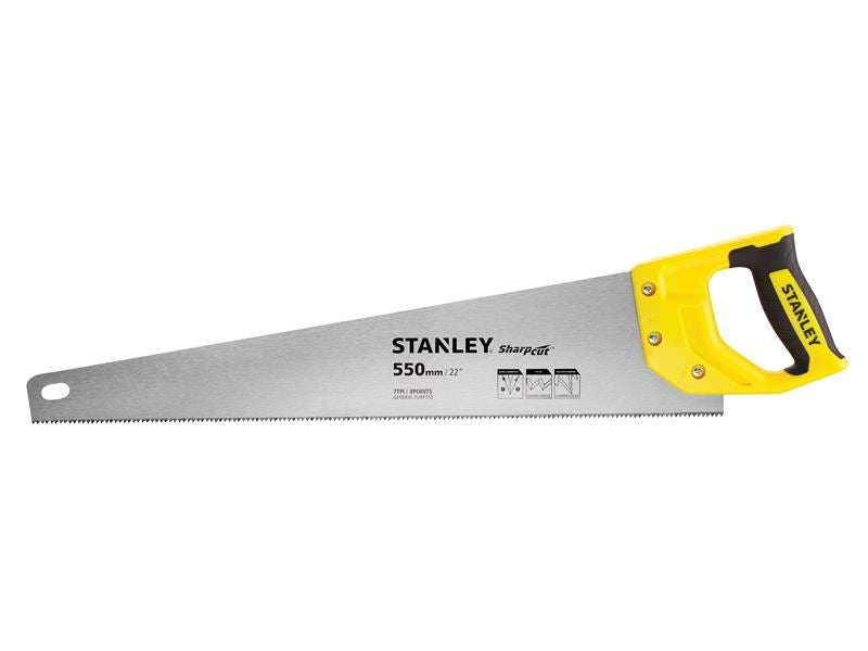STANLEY� STHT20368-1 Sharpcut� Handsaw 550mm (22in) 7 TPI