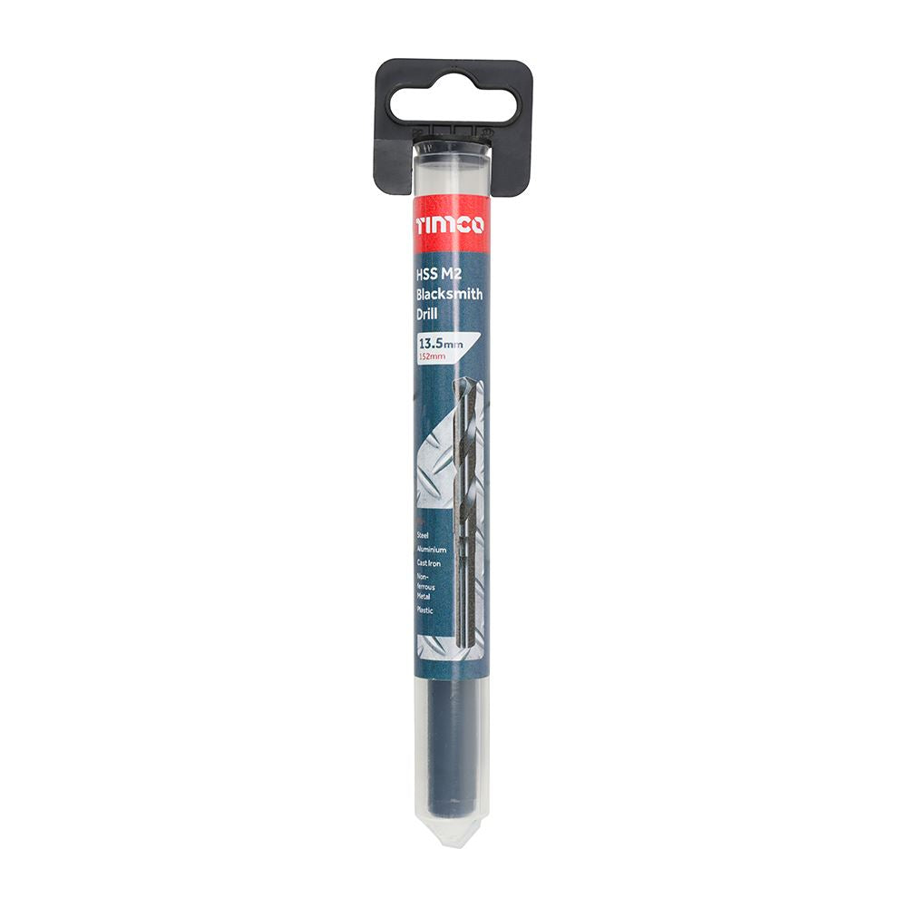 TIMCO HSS-M Blacksmith Drill Bit 13.5mm Pack 1