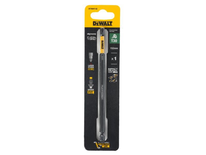 DeWalt Power Tools EXTREME FlexTORQ Bit T30 x 152mm