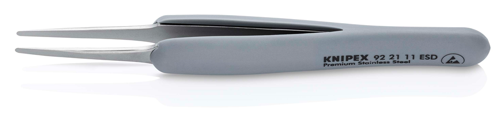 Draper RUBBER TWEEZERS ESD S/STEEL 13195 13195 ESD Precision Tweezers with rubber handles ESD