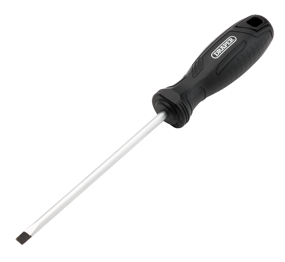 Draper SL5.5X125MM SLOTTED PARALLEL S Slotted Hard Grip Screwdrivers