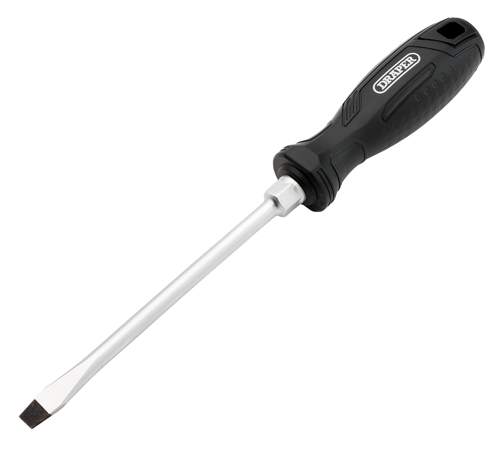 Draper SL8X150MM SLOTTED SCREWDRIVER Slotted Hard Grip Screwdrivers