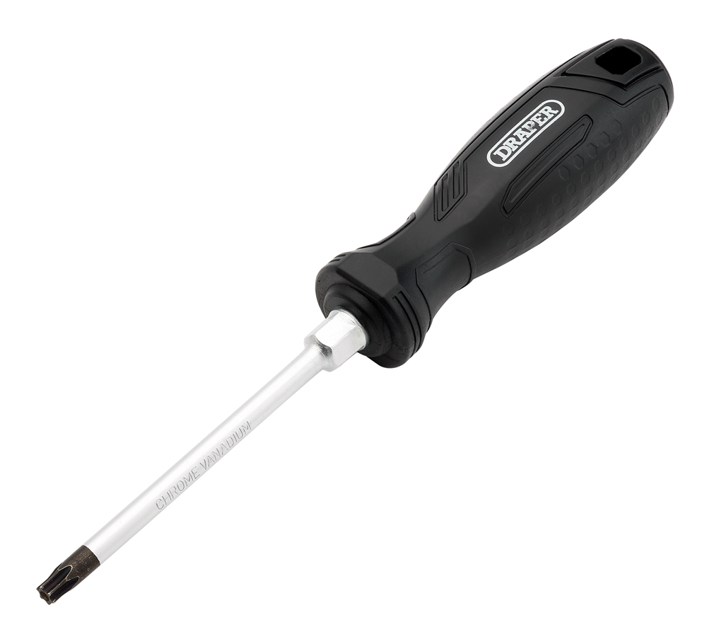 Draper T30HX100MM TAMPER-RESISTANT TX Tamperproof Hard Grip Screwdrivers