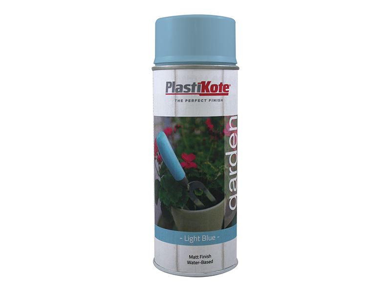 PlastiKote 440.0027205.076 Garden Colours Spray Paint Light Blue 400ml
