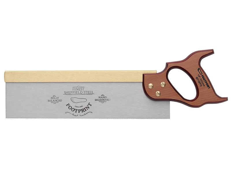 Footprint 12460 256 Brass Back Tenon Saw 300mm (12in) 13 TPI