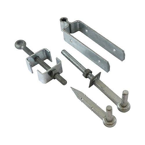 TIMCO Adjustable Hinge Set HDG 300mm Pack 1