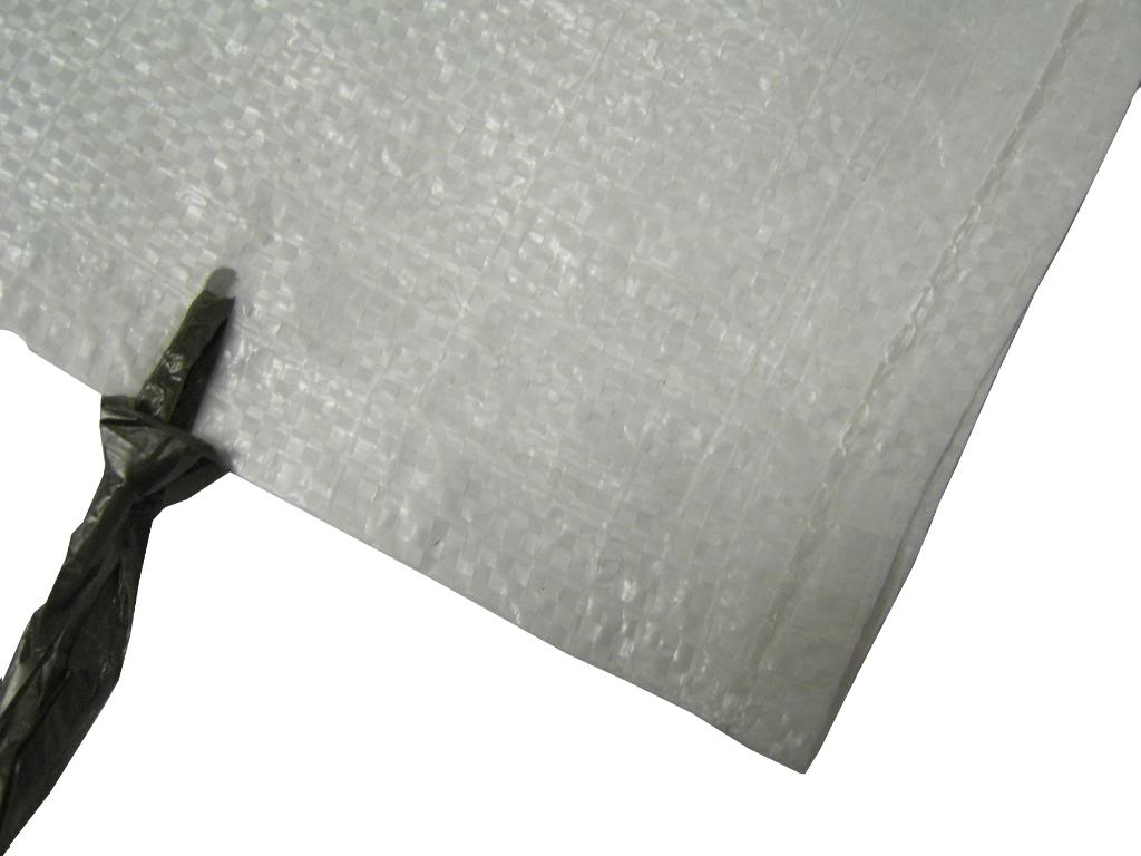 Yuzet White Woven Polypropylene Sandbags Sacks Flood Defence Sand Bags