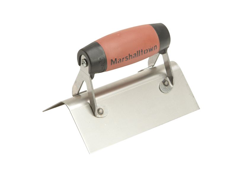 Marshalltown M68SSD 68SSD Stainless Steel External Corner Trowel Rounded DuraSoft� Handle