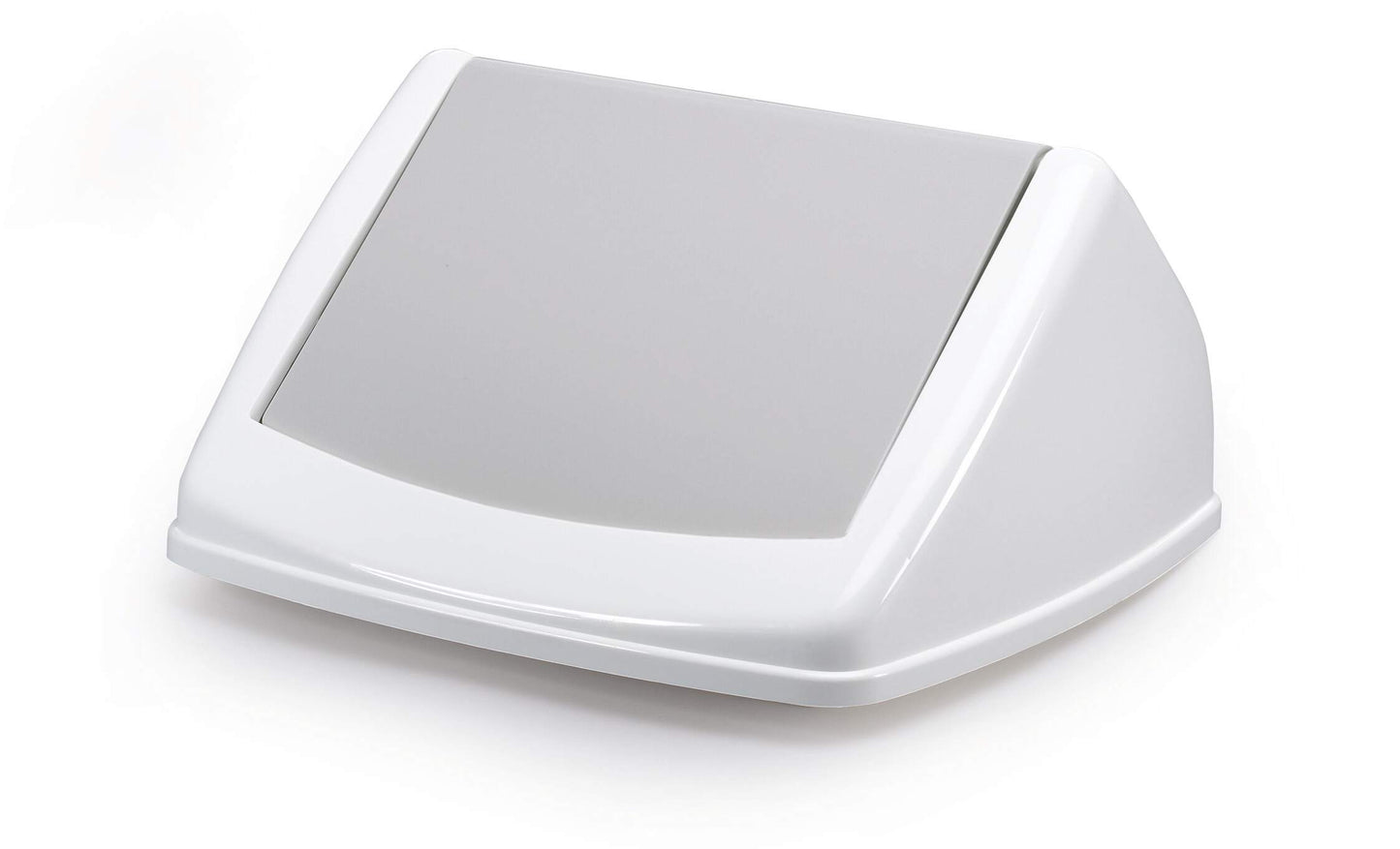 Durable DURABIN Square 40L Flip Swing Lid | Strong Recycling Bin Lid | Grey