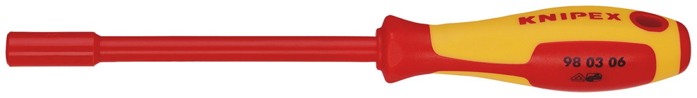 Draper 6MM NUT DRIVER 18735 18735 VDE Insulated Nut Drivers