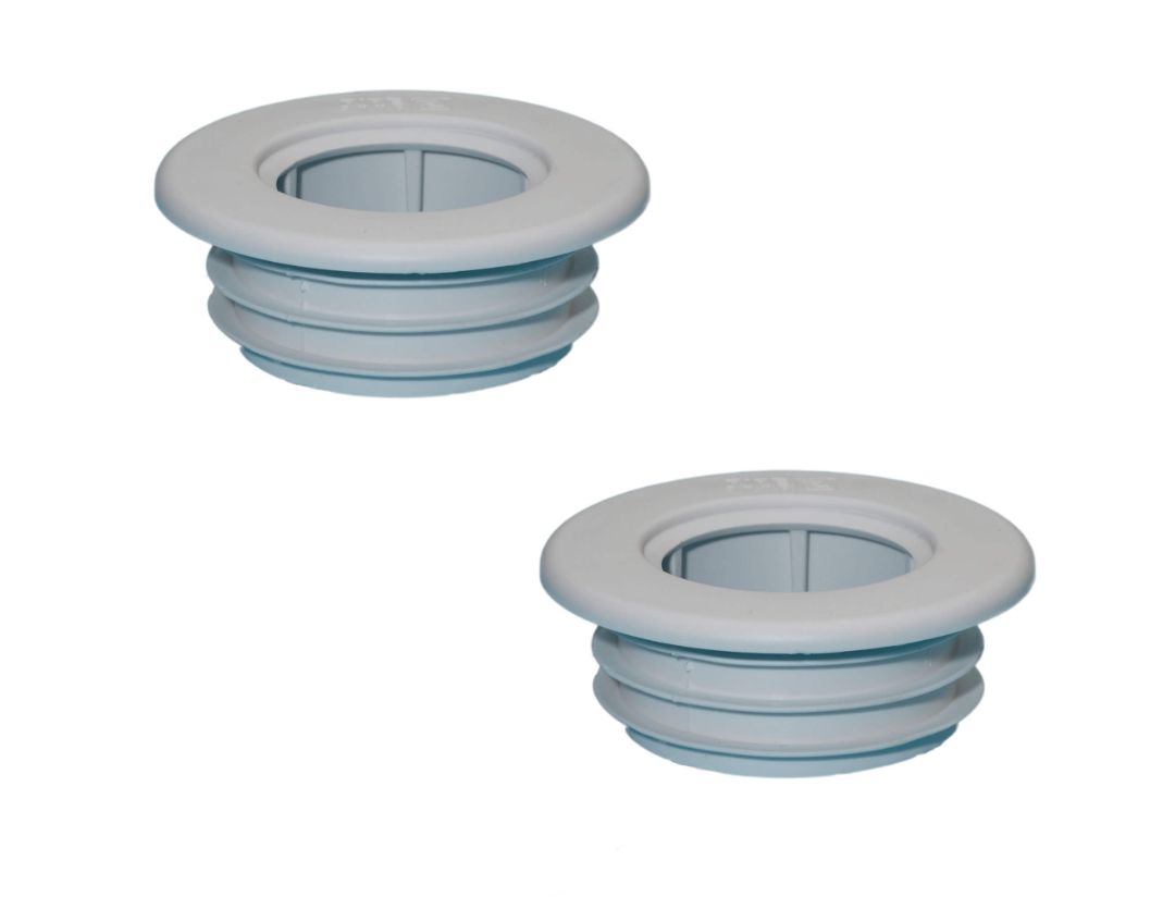 PIPESNUG 32MM SOLV WELD; WHITE (2 PK)