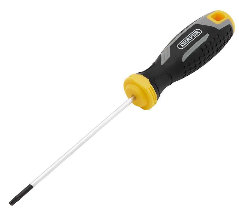 Draper T10HX100MM TAMPER-RESISTANT TX Tamperproof Soft Grip Screwdrivers