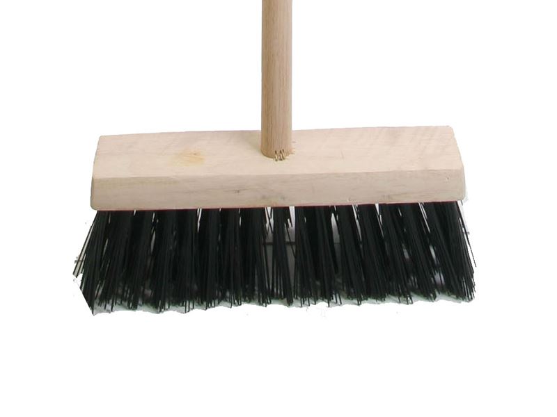 Faithfull FAIBRPVC13H Broom PVC 325mm (13 in) Head complete with Handle |