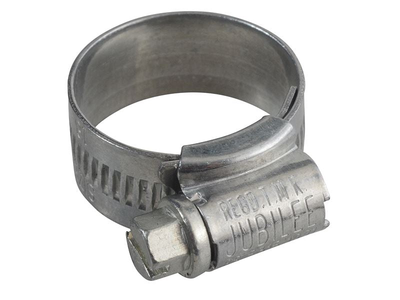 Jubilee� XMS 0X Zinc Protected Hose Clip 18 - 25mm (3/4 - 1in)