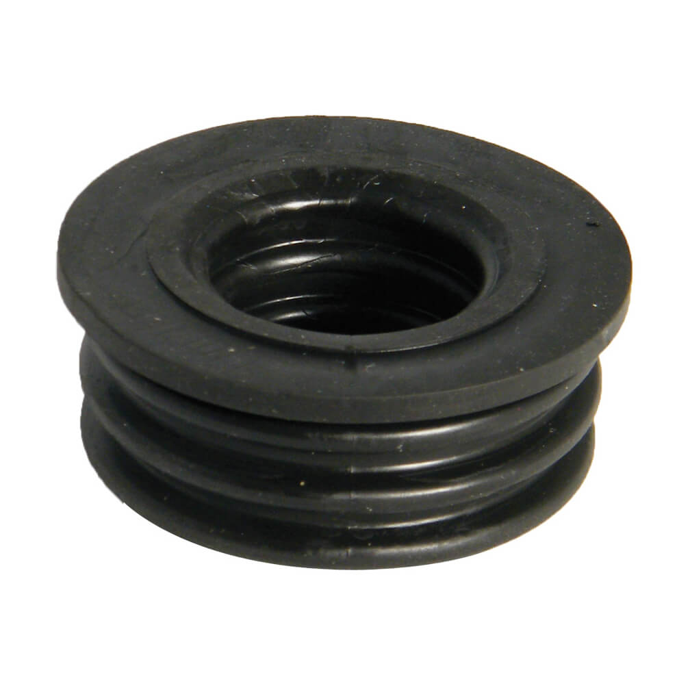 FLOPLAST RING-SEAL BOSS ADP(RUBBER PUSHFIT);50 BLK