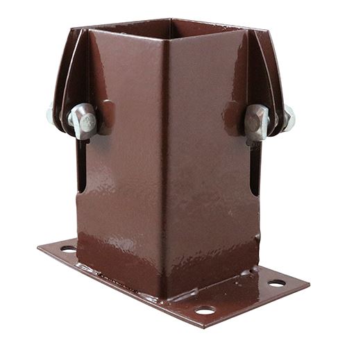 MOQ - TIMCO Flush Fit Shoe - Bolt Red 75mm Red Pack 1