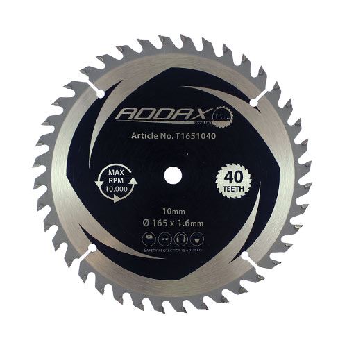TIMCO TCT Cordless Trim Sawblades 165 x 10 x 40T Pack 1