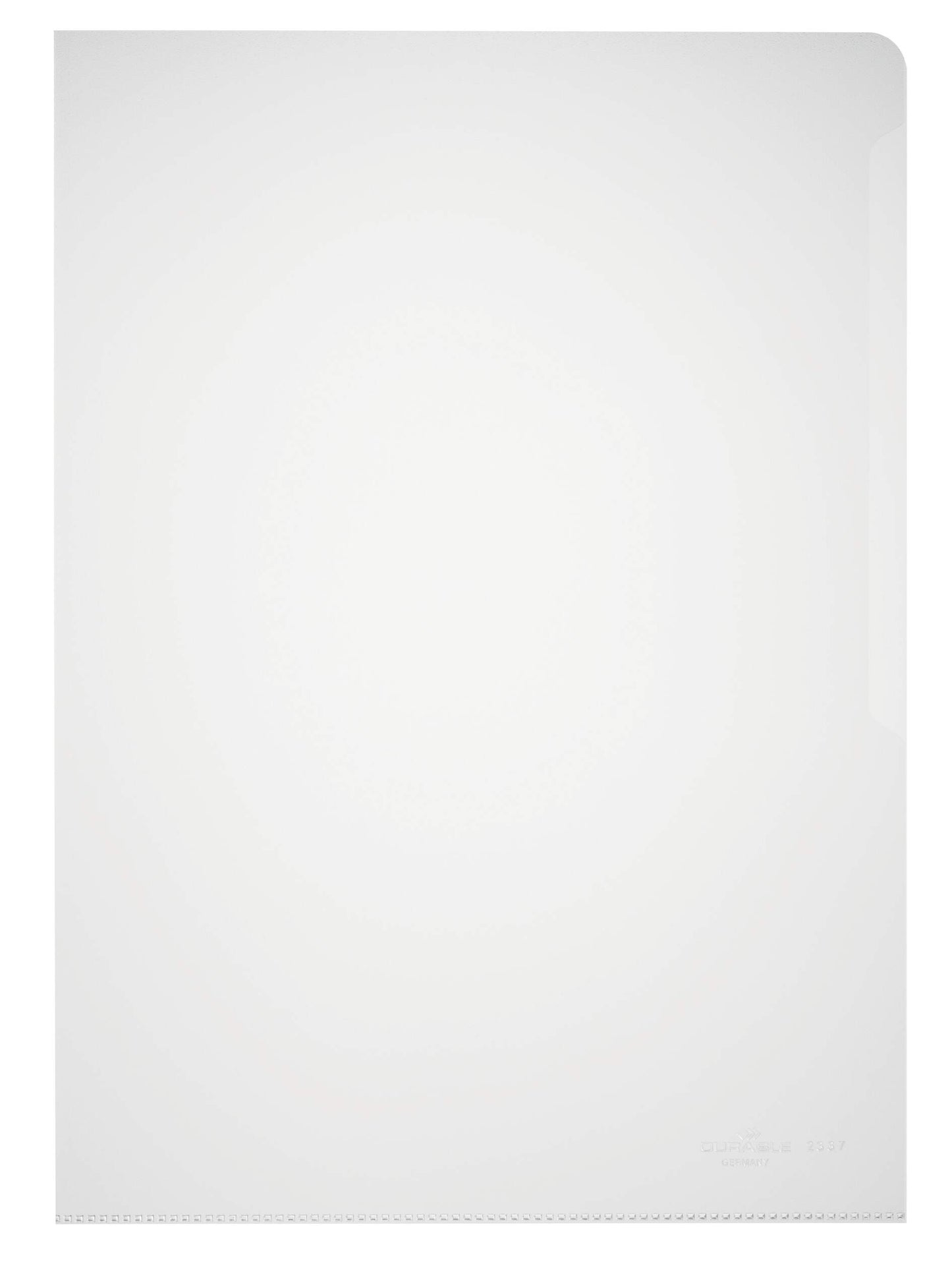 Durable Plastic Cut Flush Document Wallet Folder | 100 Pack | A4 Clear