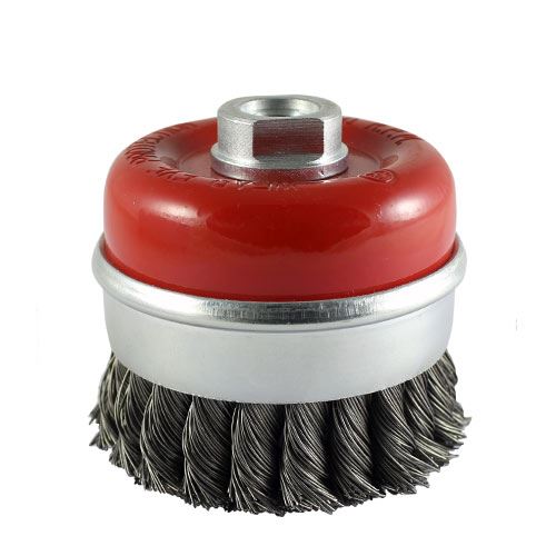 TIMCO Grinder Twist Wire Cup Brush 100mm Pack 1
