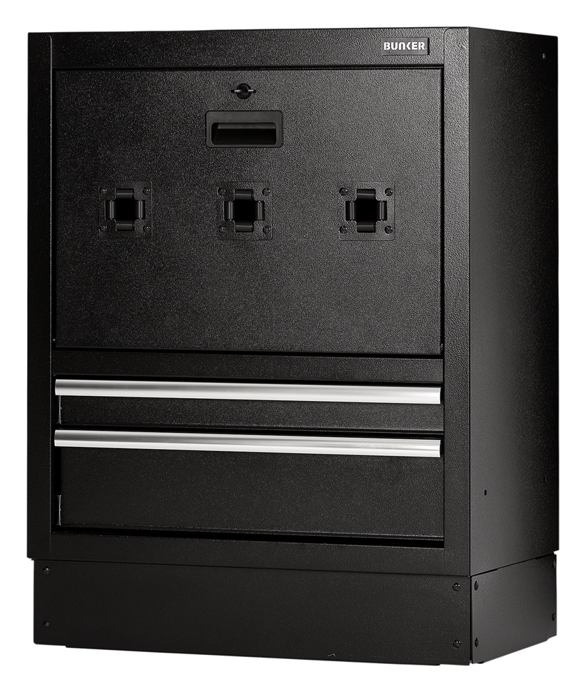 Draper 2 DRAWER REEL BASE UNIT Modular Floor Reel Cabinet, 2 Drawer, 680mm