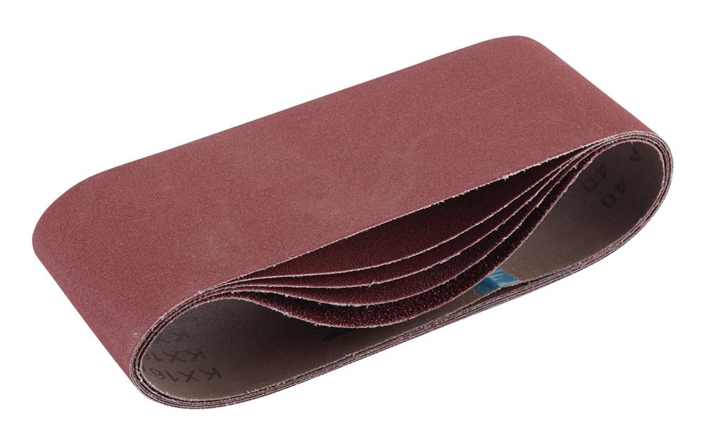 Draper 09258 Cloth Sanding Belt, 100 x 610mm (Pack of 5)