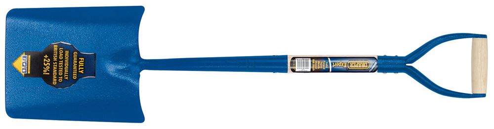 Draper WOODEN MYD TAPER MOUTH SHOVEL 48426 Solid Forged Taper Mouth Shovel with Ash Shaft