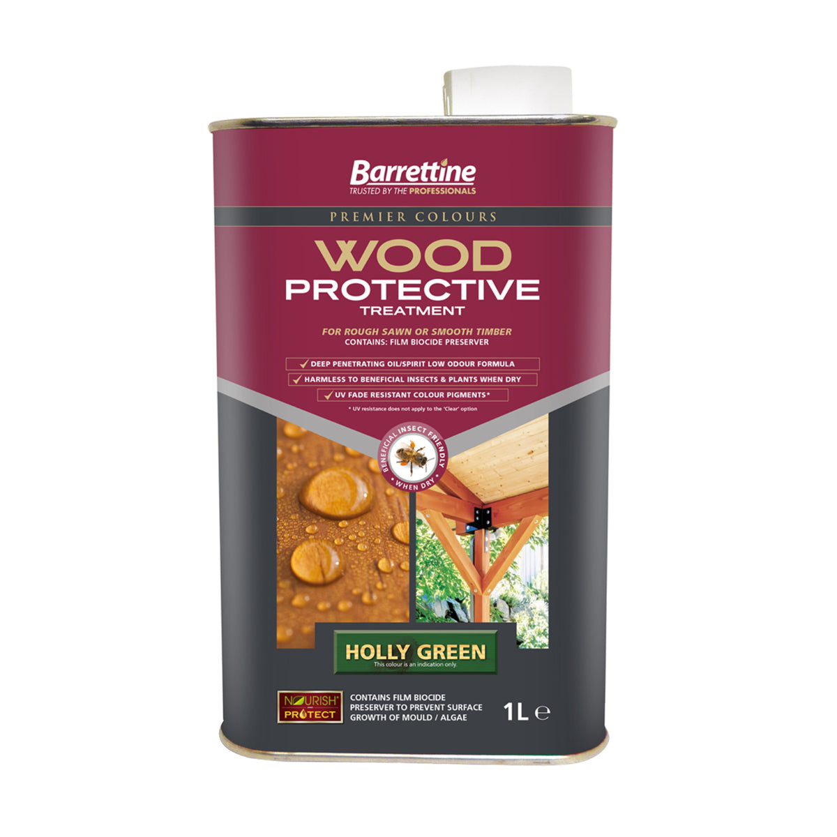 Barrettine Wood Protective Treatment Wood Shed Fence Timber