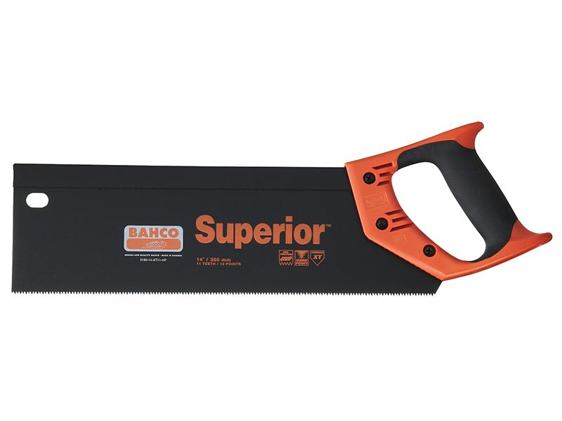 Bahco 3180-14-XT11-HP 3180-14-XT11-HP Superior Tenon Saw 350mm (14in) 11 TPI