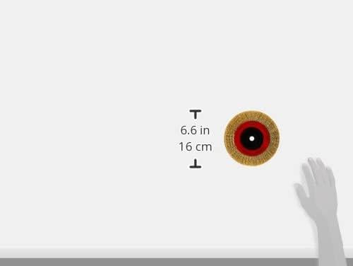 Draper 150mm Crimped Steel Wire Wheel 33879 Bench Grinder Brush