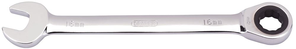 Draper 16.0MM RATCHETING SPANNER 31013 Draper HI-TORQ® Metric Ratcheting Combination Spanners